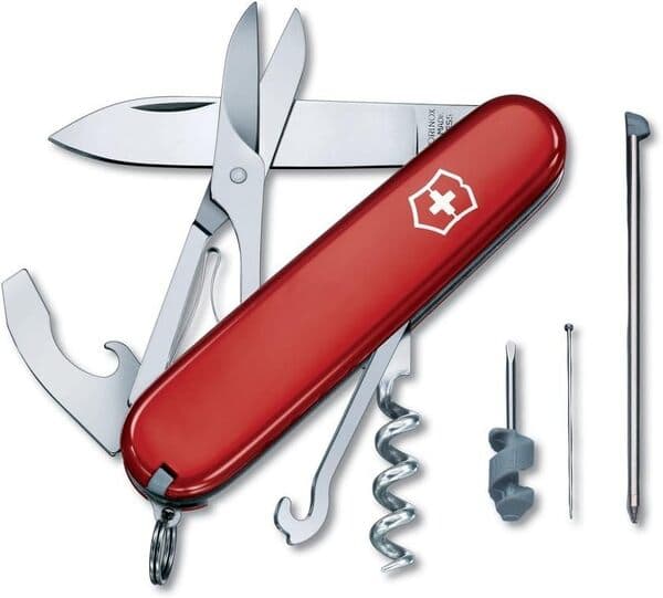 Victorinox Compact -linkkuveitsi 91 millimetriä Punainen