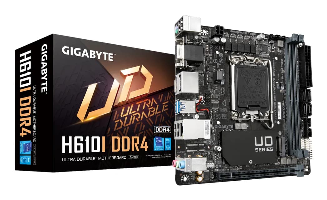 Gigabyte H610I DDR4 LGA1700 Mini-ITX -emolevy