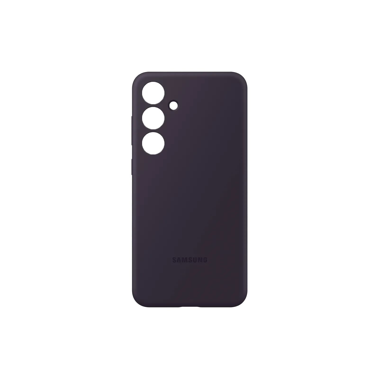 Samsung Galaxy S24 Plus -silikonikuori, Tumma Violetti