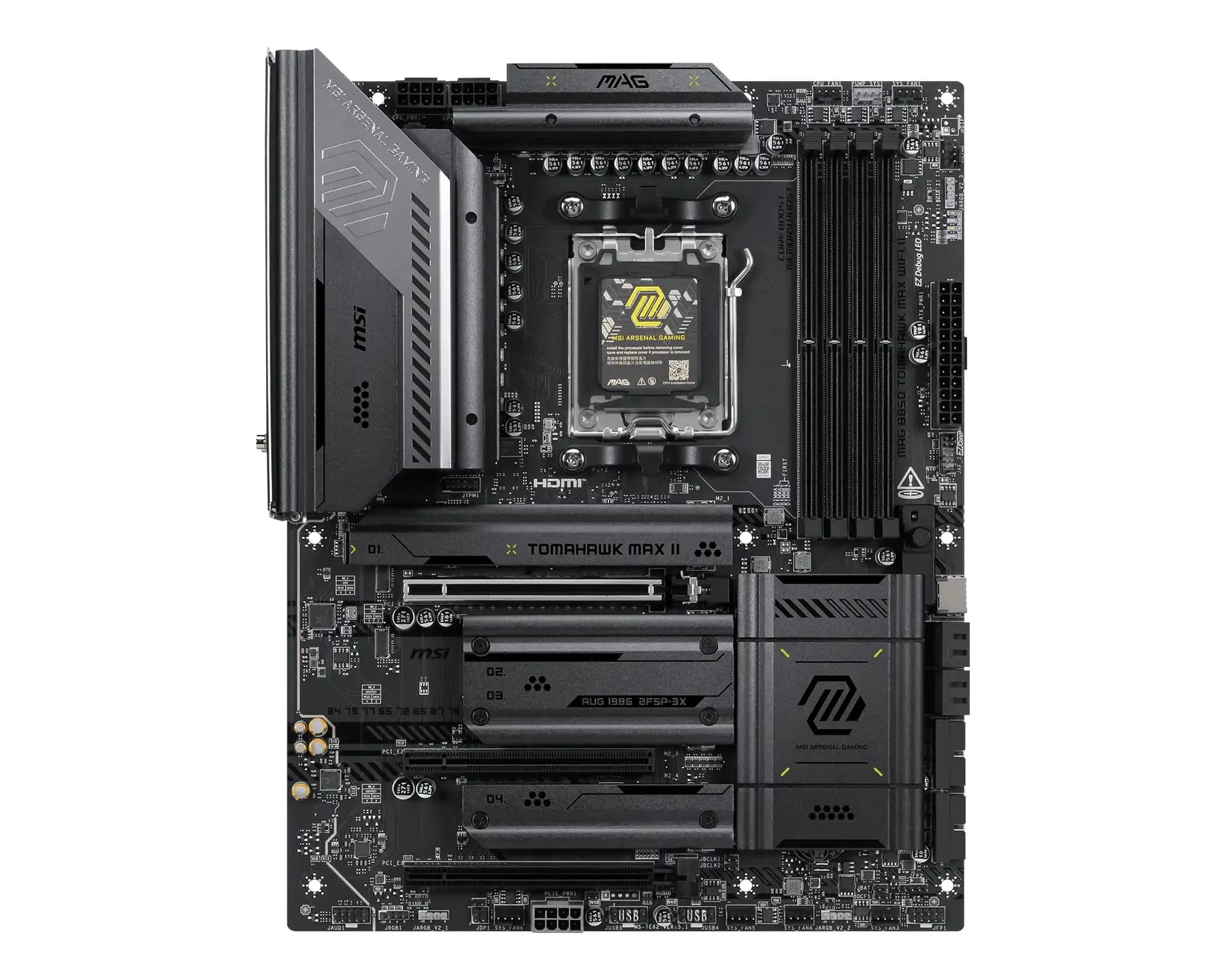 MSI MAG B850 TOMAHAWK MAX WIFI II WiFi 7 AM5 ATX -emolevy