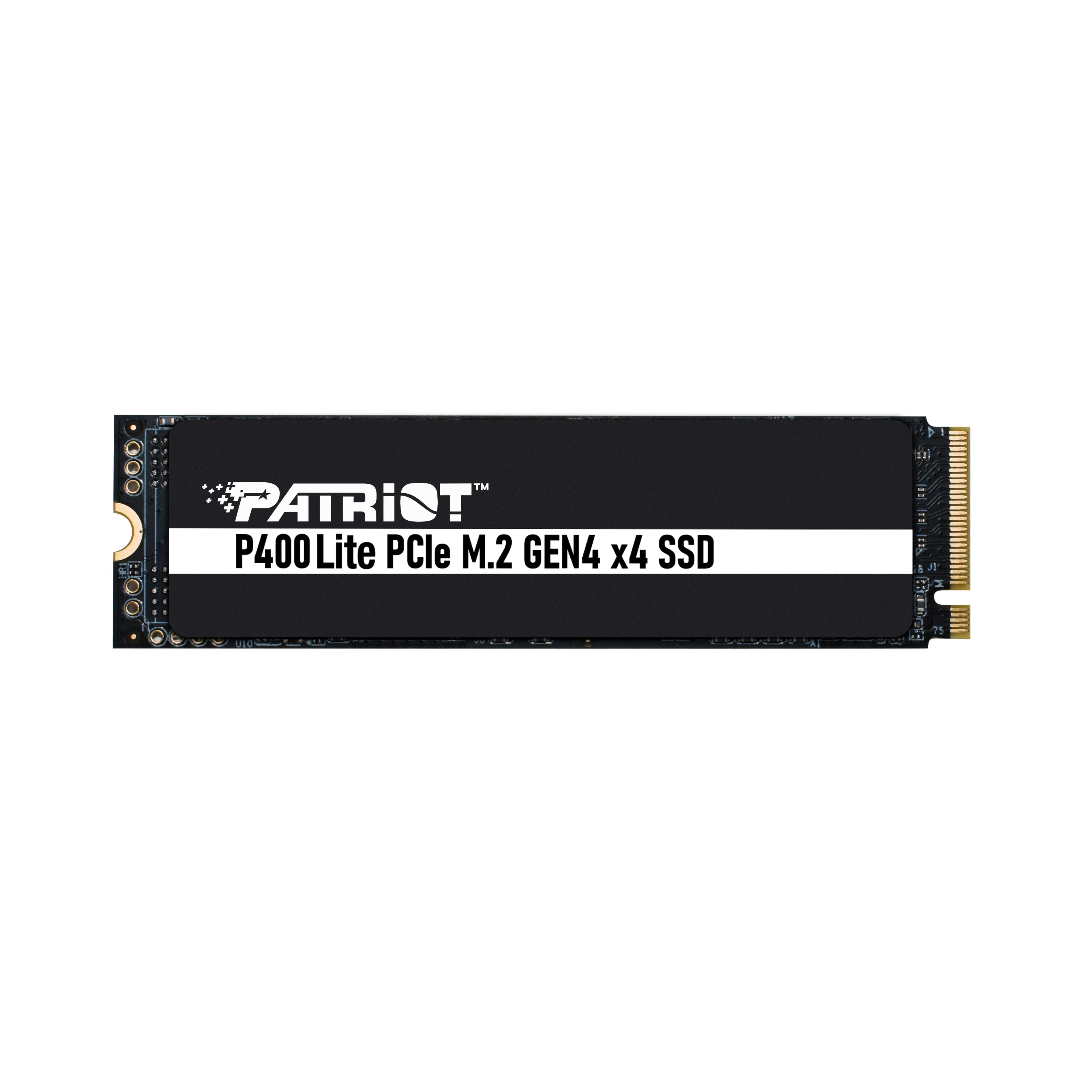 Patriot P400 Lite 1 Tt M.2 PCIe 4.0 x4 NVMe -SSD-levy, Black/White