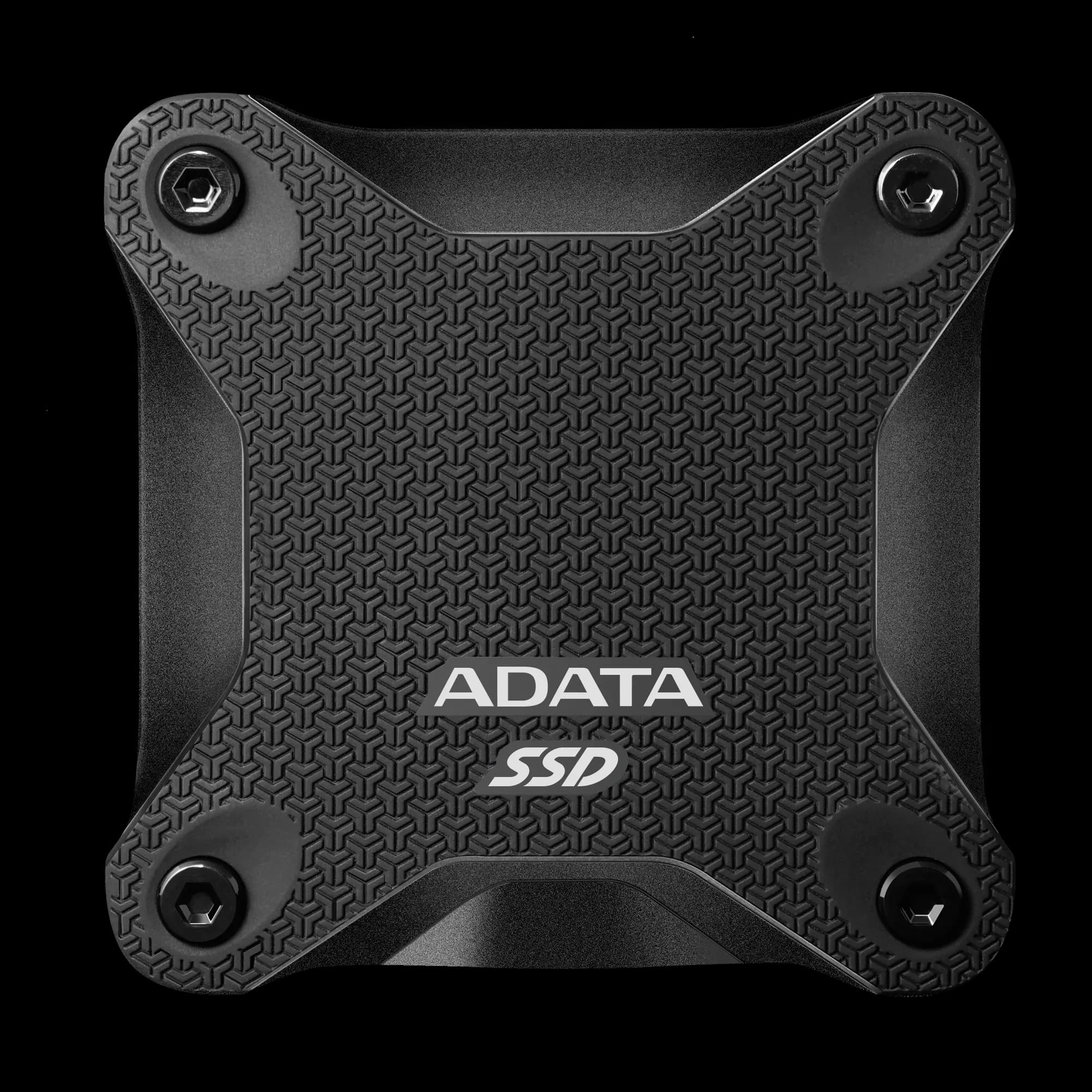 A-DATA SD620 1 Tt USB 3.2 Gen 2 -ulkoinen SSD, iskunkestävä, kannettava, musta