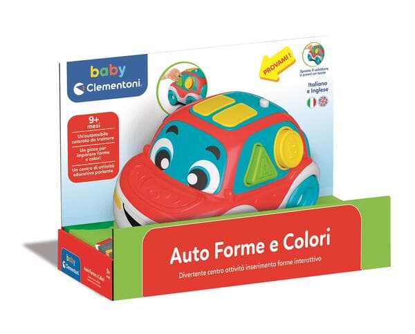 Clementoni Interactive Shape Sorter Car (SE+FI)