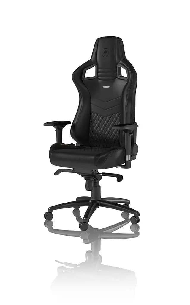 Noblechairs EPIC Real Leather -pelituoli, musta