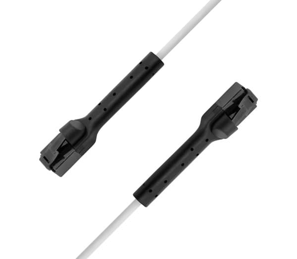 Deltaco Cat6a UTP RJ45 5m -verkkokaapeli, valkoinen