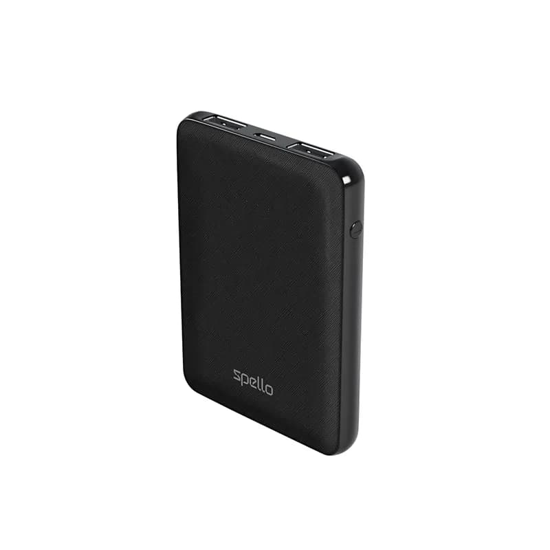 Spello Pocket Power Bank - 5000mAh - black