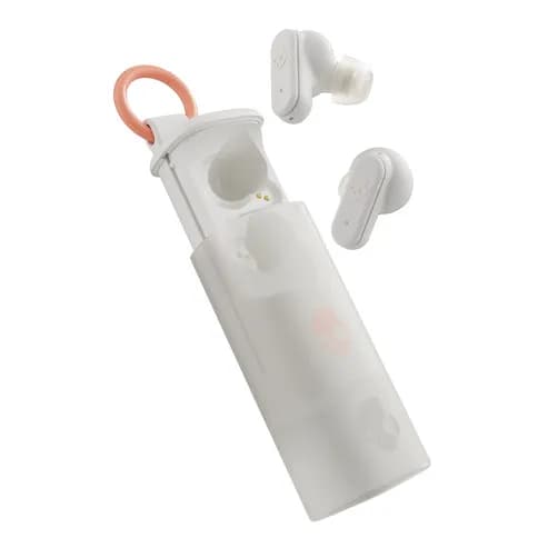 Skullcandy Dime Evo -langattomat nappikuulokkeet, bone