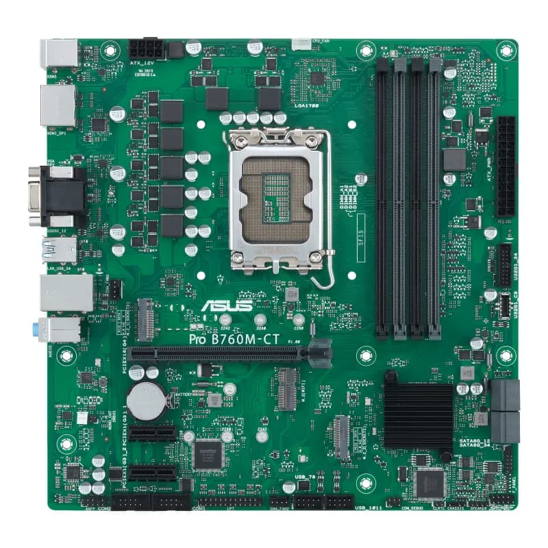 Asus PRO B760M-CT-CSM DDR5 LGA1700 mATX -emolevy