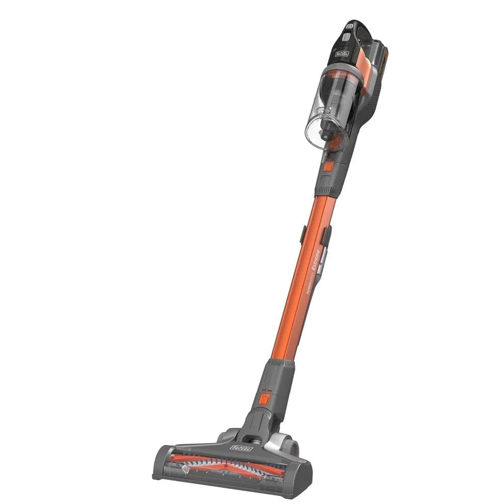 BLACK+DECKER PowerSeries Extreme BHFEV182C-QW 0.65 L 18V 2 Ah pussiton 2-in-1 -varsi-imuri, oranssi, titaani