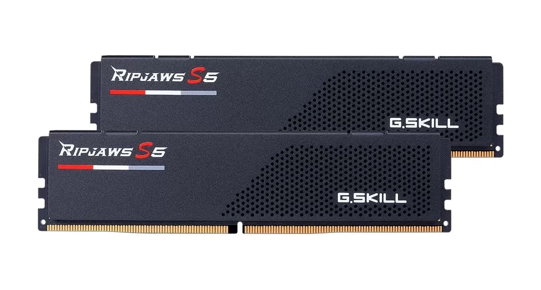 G.SKILL Ripjaws S5 32 Gt (2 x 16 Gt) DDR5 6400 MHz, CL32 -muisti (XMP)