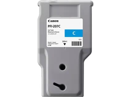 Canon PFI-207C -mustekasetti, 300 ml, syaani