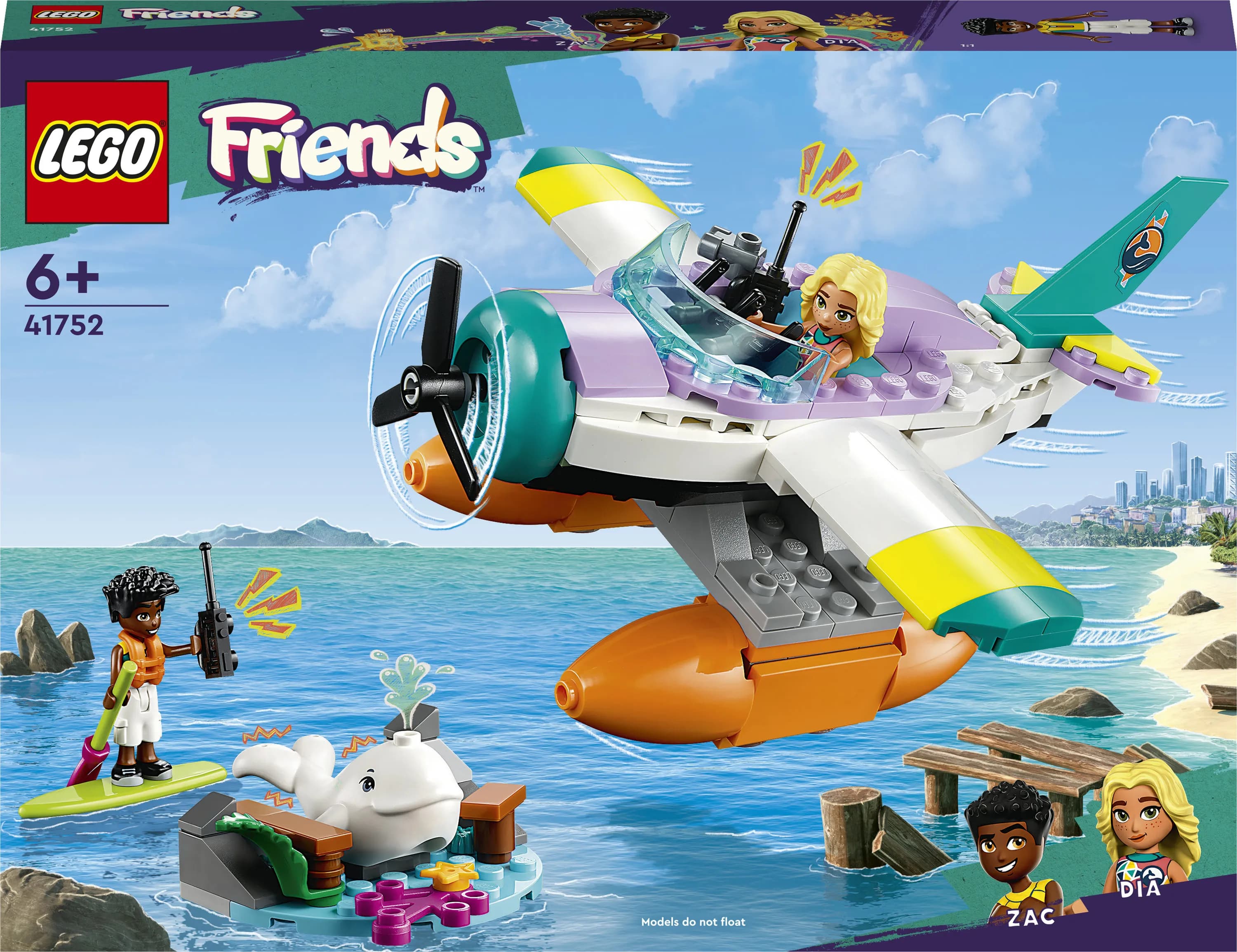 Lego Friends Meripelastuslentokone 41752
