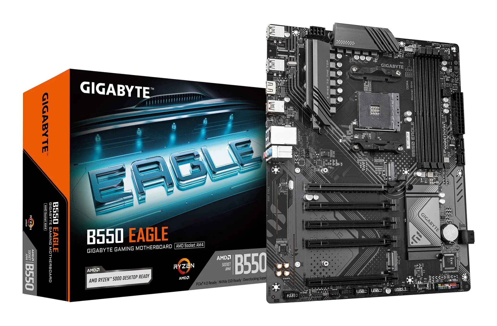 Gigabyte B550 EAGLE AM4 ATX -emolevy