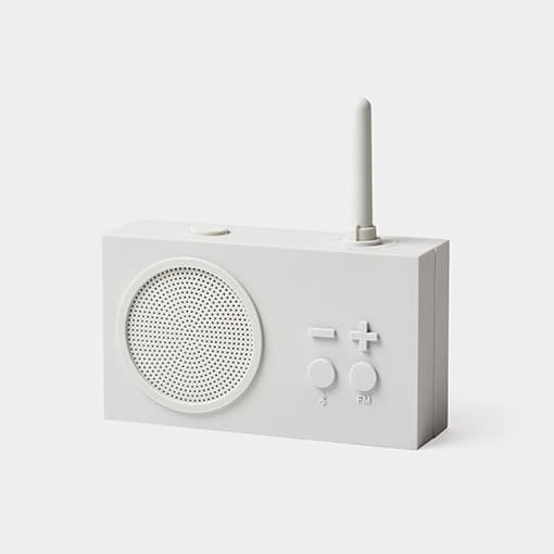 LEXON TYKHO3 FM radio and wireless speaker white