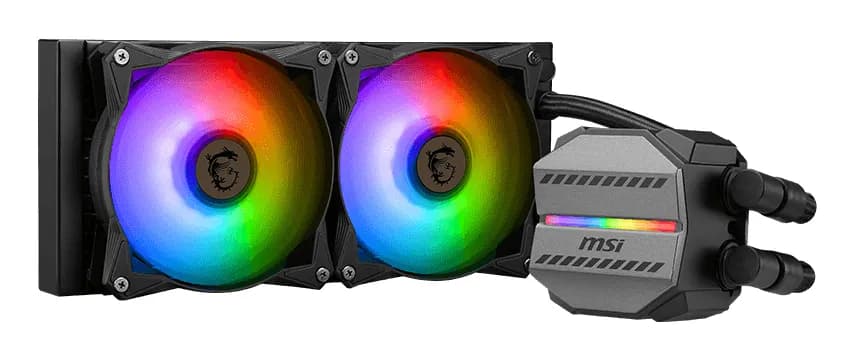 MSI MAG CORELIQUID M240 240mm ARGB -nestejäähdytin, musta