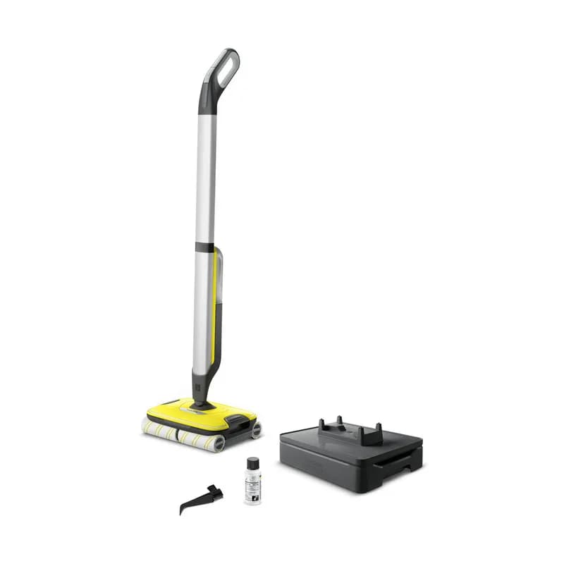 Kärcher FC 7 Cordless -märkä-kuivaimuri, valkoinen/keltainen
