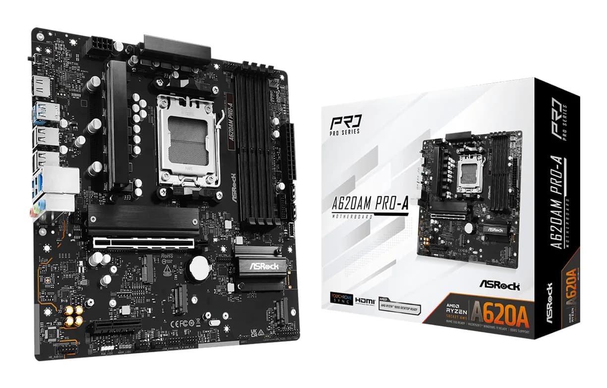 ASRock A620AM PRO-A AM5 mATX -emolevy