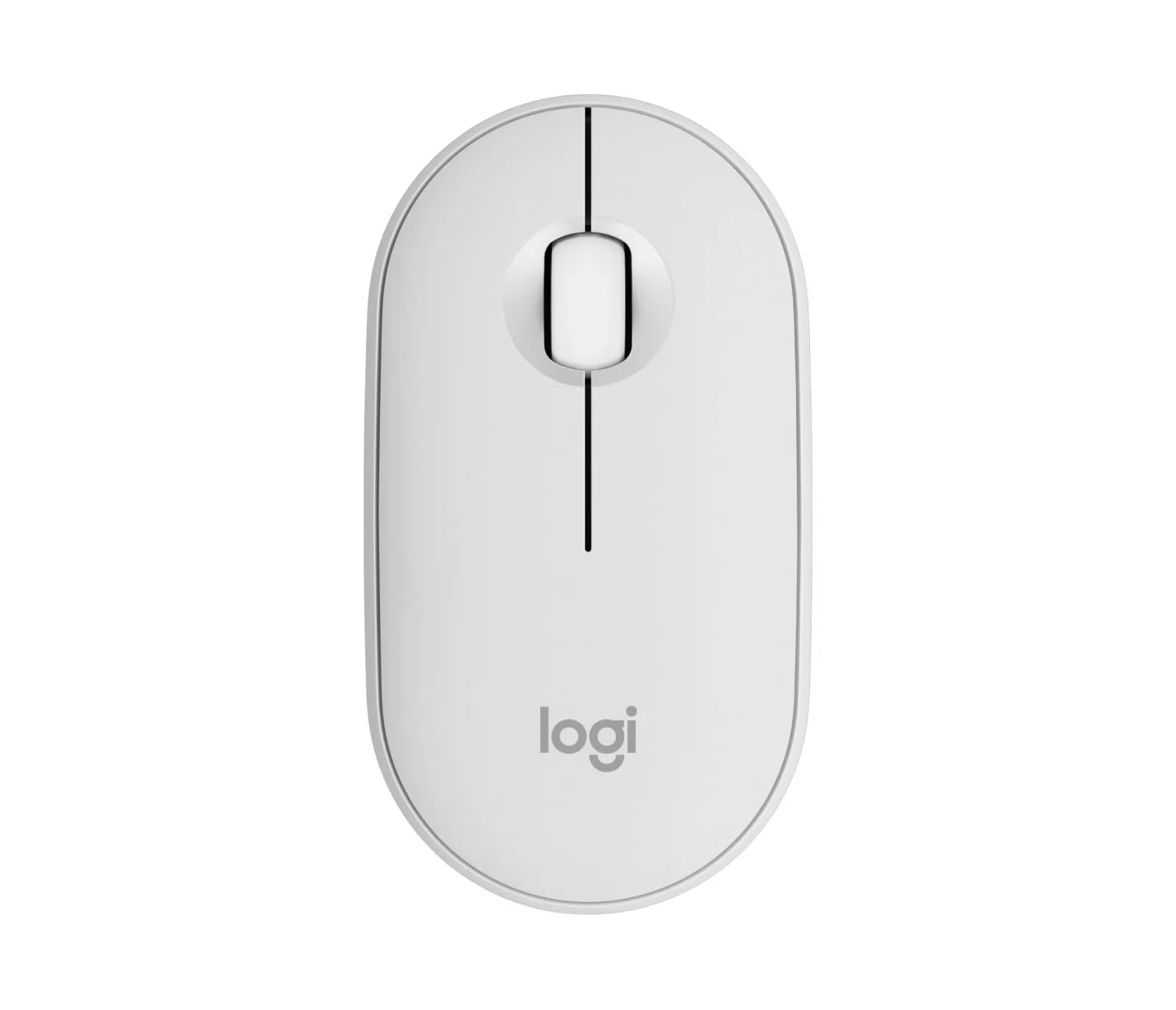 Logitech Pebble Mouse 2 M350s -langaton hiiri, valkoinen
