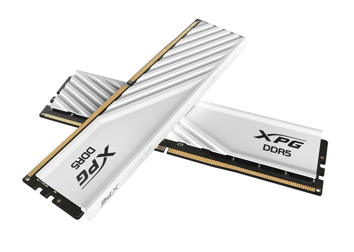 ADATA XPG Lancer Blade 64 Gt (2 x 32 Gt) DDR5 5600 MHz, CL46 -muisti, valkoinen (XMP/EXPO)