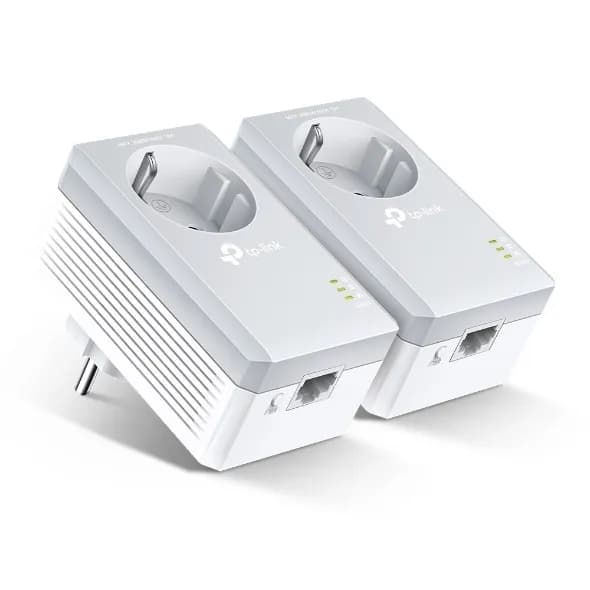 TP-LINK TL-PA4010P KIT V5 PowerLine-verkkosovitin 600 Mbit/s Ethernet LAN Valkoinen 2 kpl