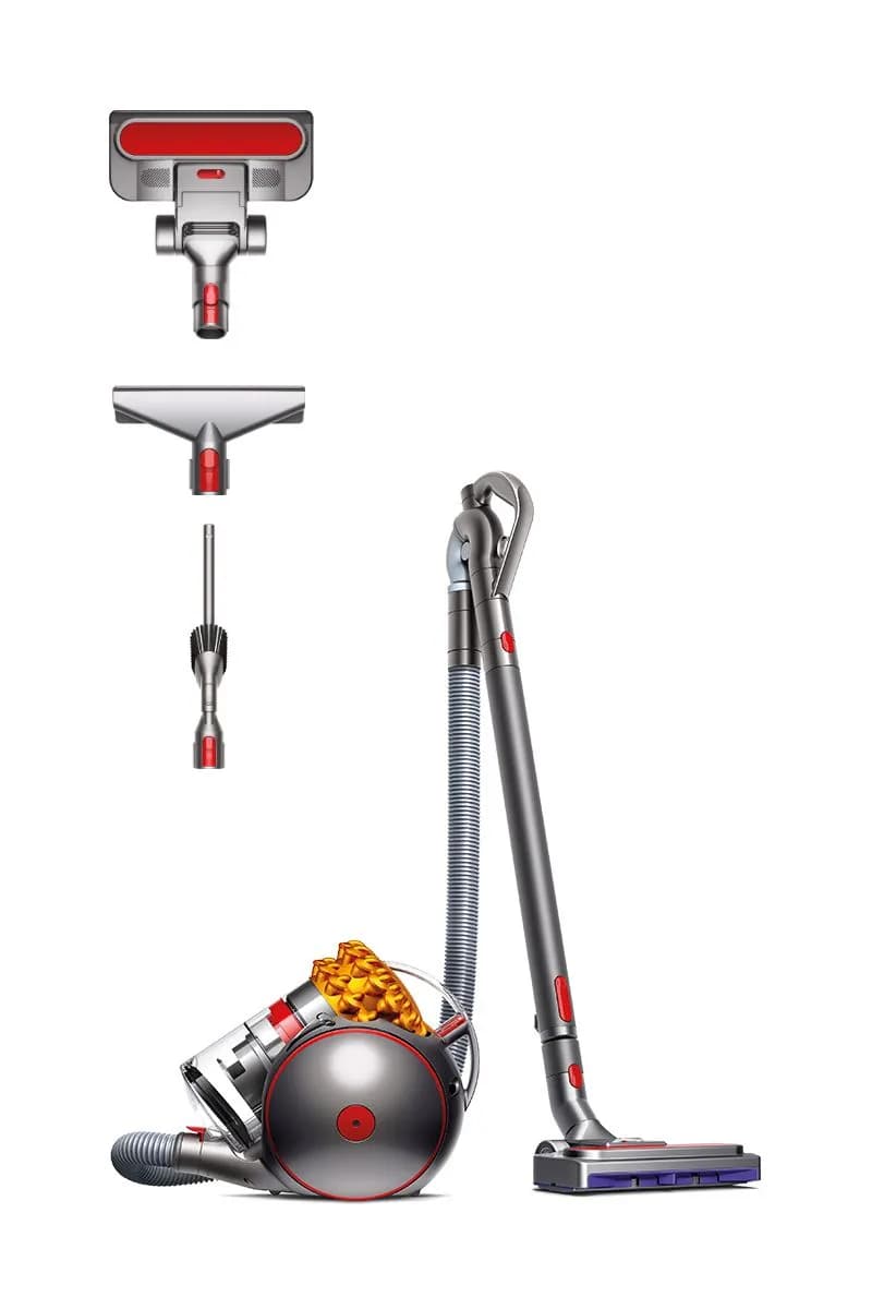 Dyson Cinetic Big Ball Multifloor 2 1.7 L 700 W pussiton -pölynimuri, harmaa/keltainen