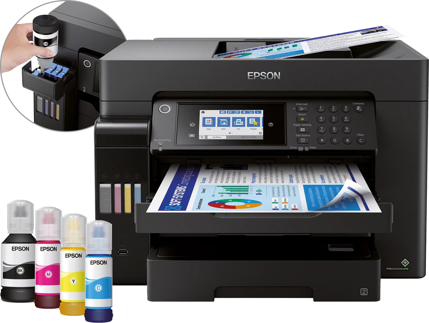 Epson EcoTank ET-16650 A3 -mustesuihkumonitoimilaite