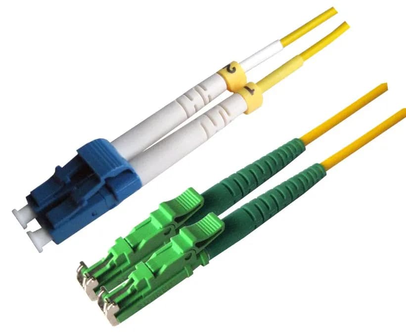 MicroConnect OS2 LSZH LC-E-2000 (APC) 3m -valokuitukaapeli, keltainen