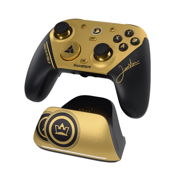 GameSir G7 Pro 8K - Champion Edition langallinen/langaton peliohjain PC:lle ja Xboxille, kulta/musta