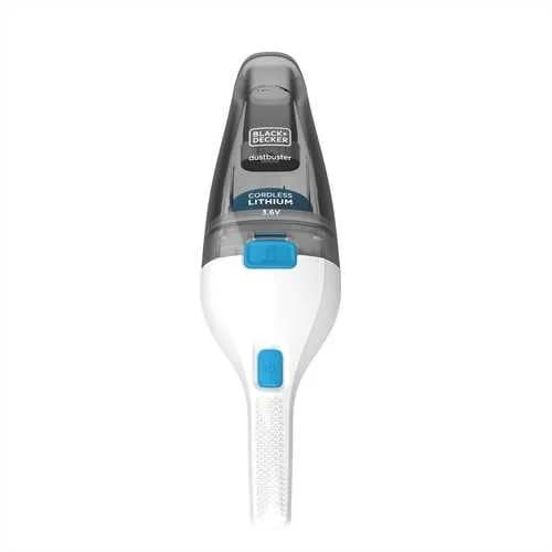 Black+Decker Dustbuster NVC115JL 0.325 L 1.5 Ah -käsikäyttöinen imuri, harmaa, valkoinen
