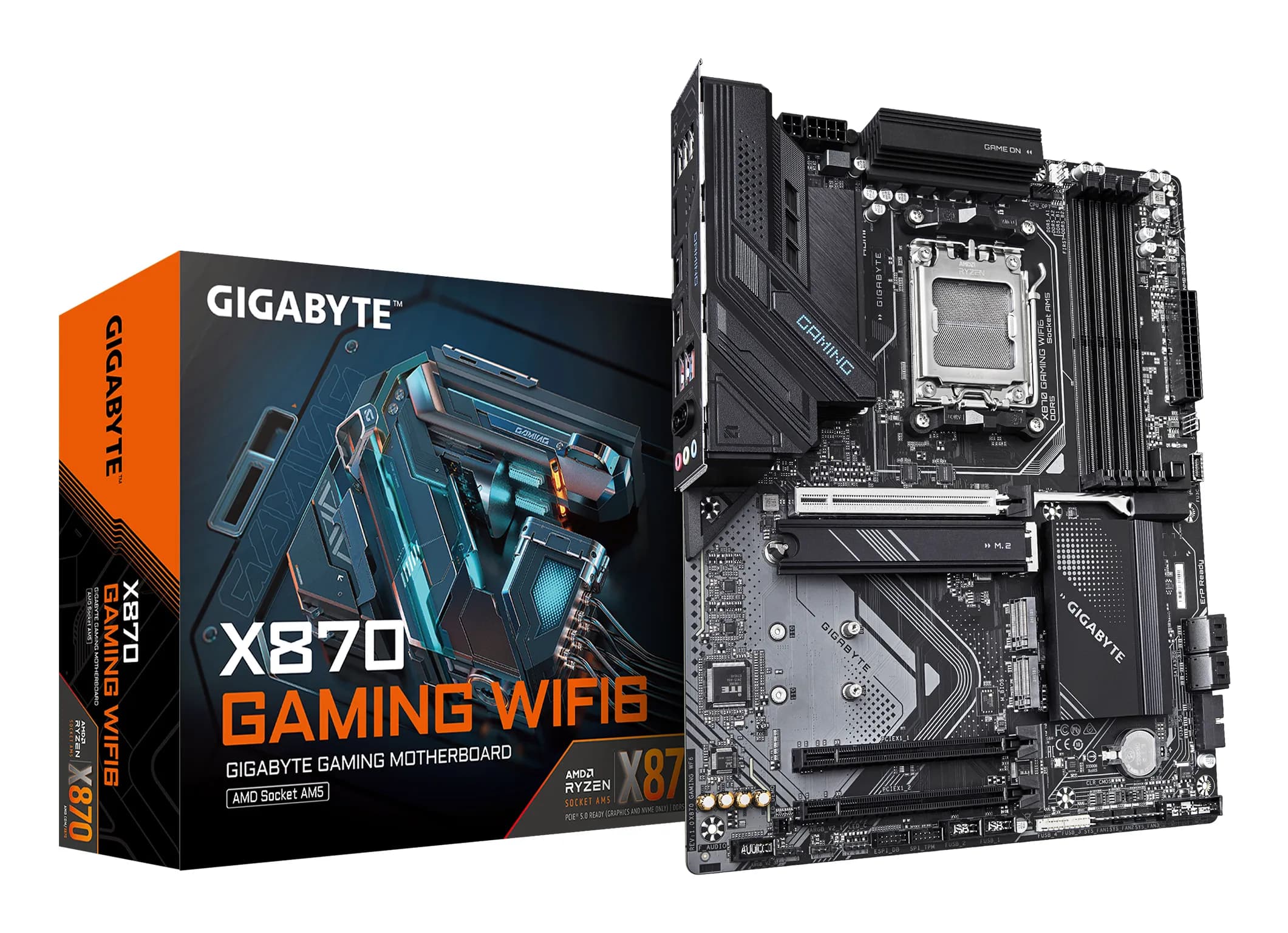 Gigabyte X870 GAMING WiFi 6 AM5 ATX -emolevy