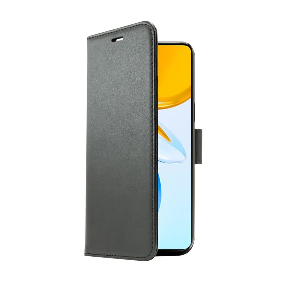 Screenor Smart, Honor X7b / Honor 90 Smart -lompakkokotelo, Musta
