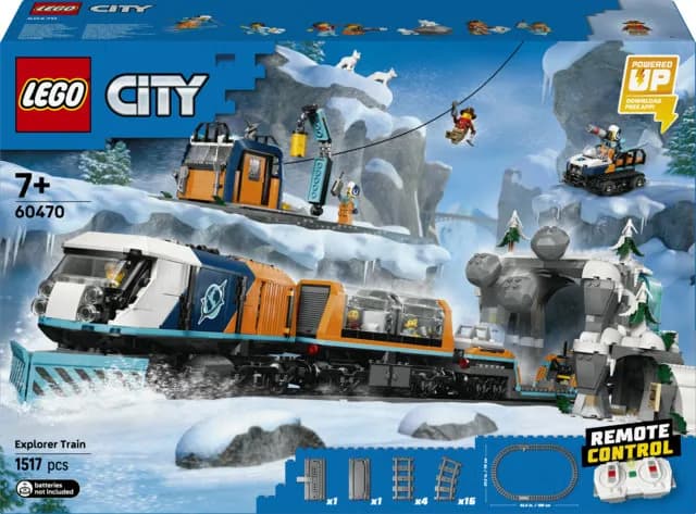 LEGO City Arktisten tutkimusretkeilijöiden pikajuna 60470