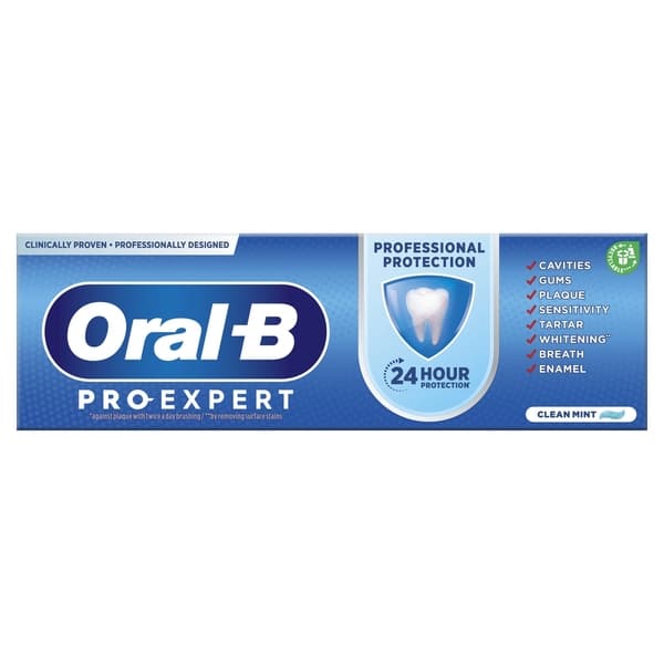 Oral-B Pro-Expert Professional Protection Clean Mint -hammastahna, 75 ml