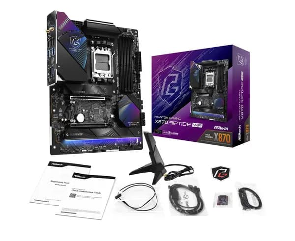 ASRock RIPTIDE X870 WiFi AM5 ATX -emolevy
