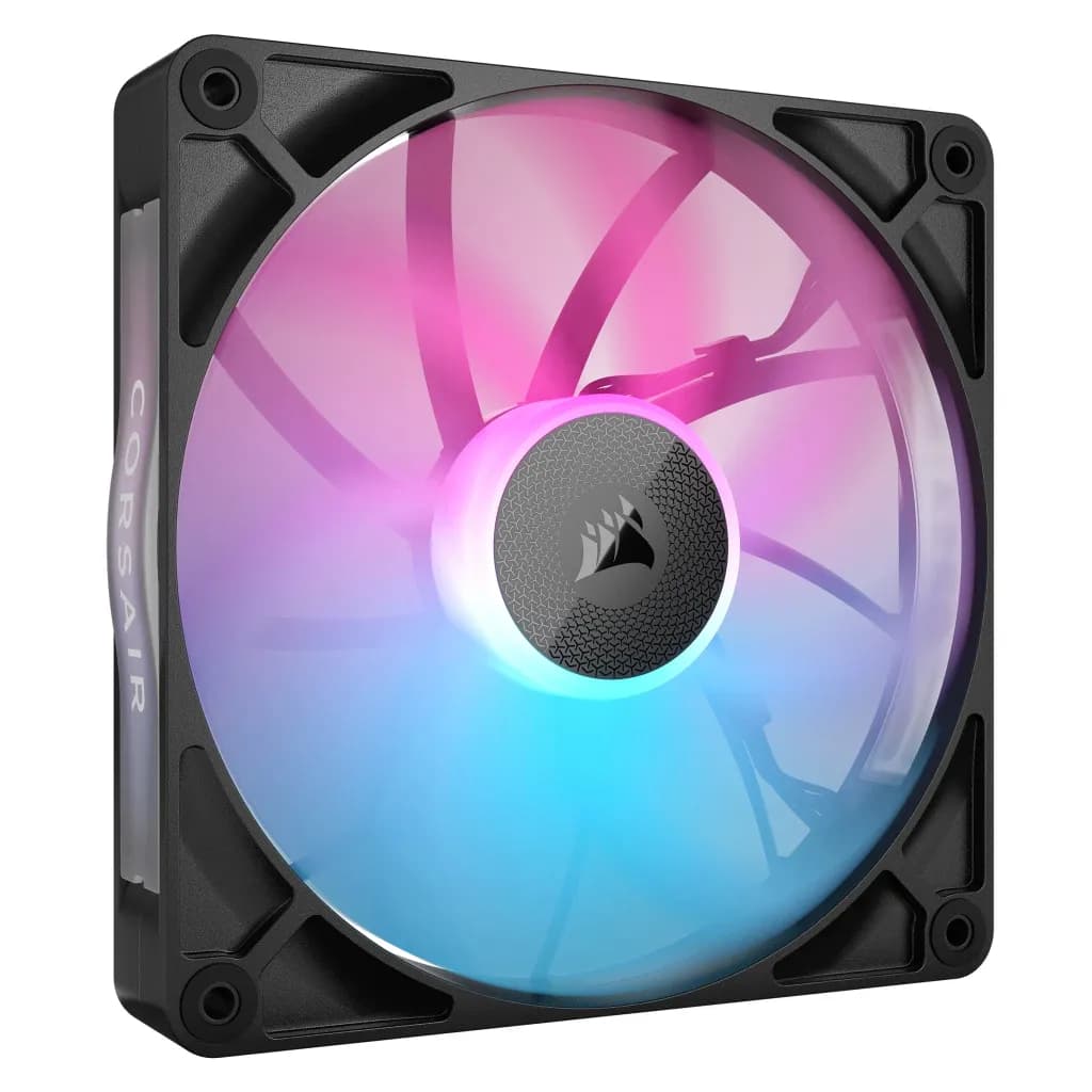 Corsair iCUE LINK RX 140 PWM RGB -tuuletin, Magneettikupulaakeri, 140 mm, musta
