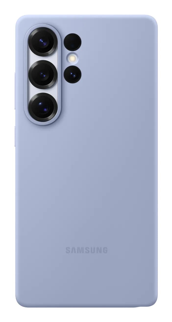 Samsung Galaxy S25 Ultra -silikonikuori, Vaaleansininen
