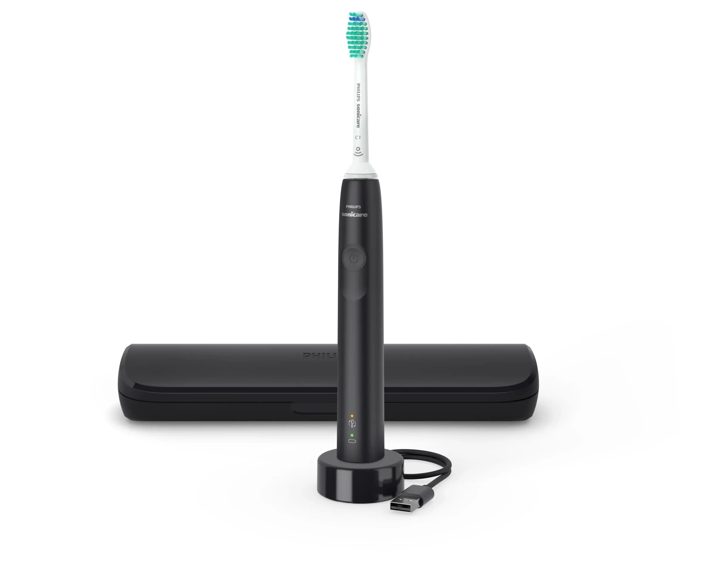 Philips Sonicare 3100 HX3673/14 -sähköhammasharja, musta