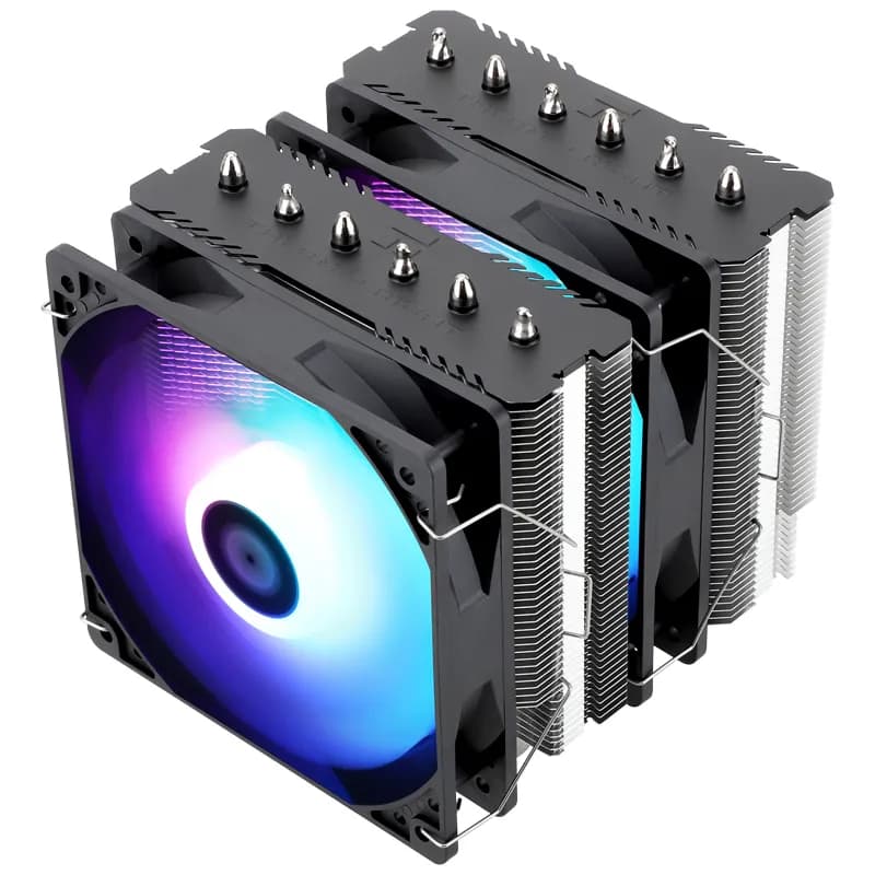 Thermalright Peerless Assassin 120 SE, 2x120 mm ARGB -prosessorijäähdytin, musta
