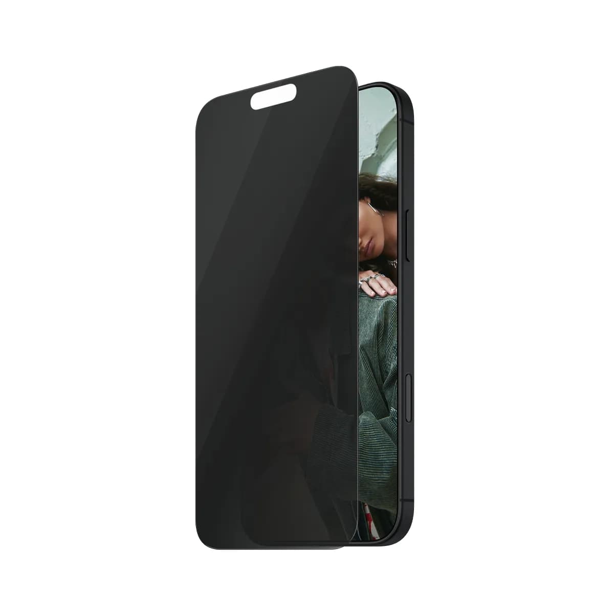 PanzerGlass SAFE Ultra-Wide Fit, Privacy, iPhone 16 Pro -panssarilasi