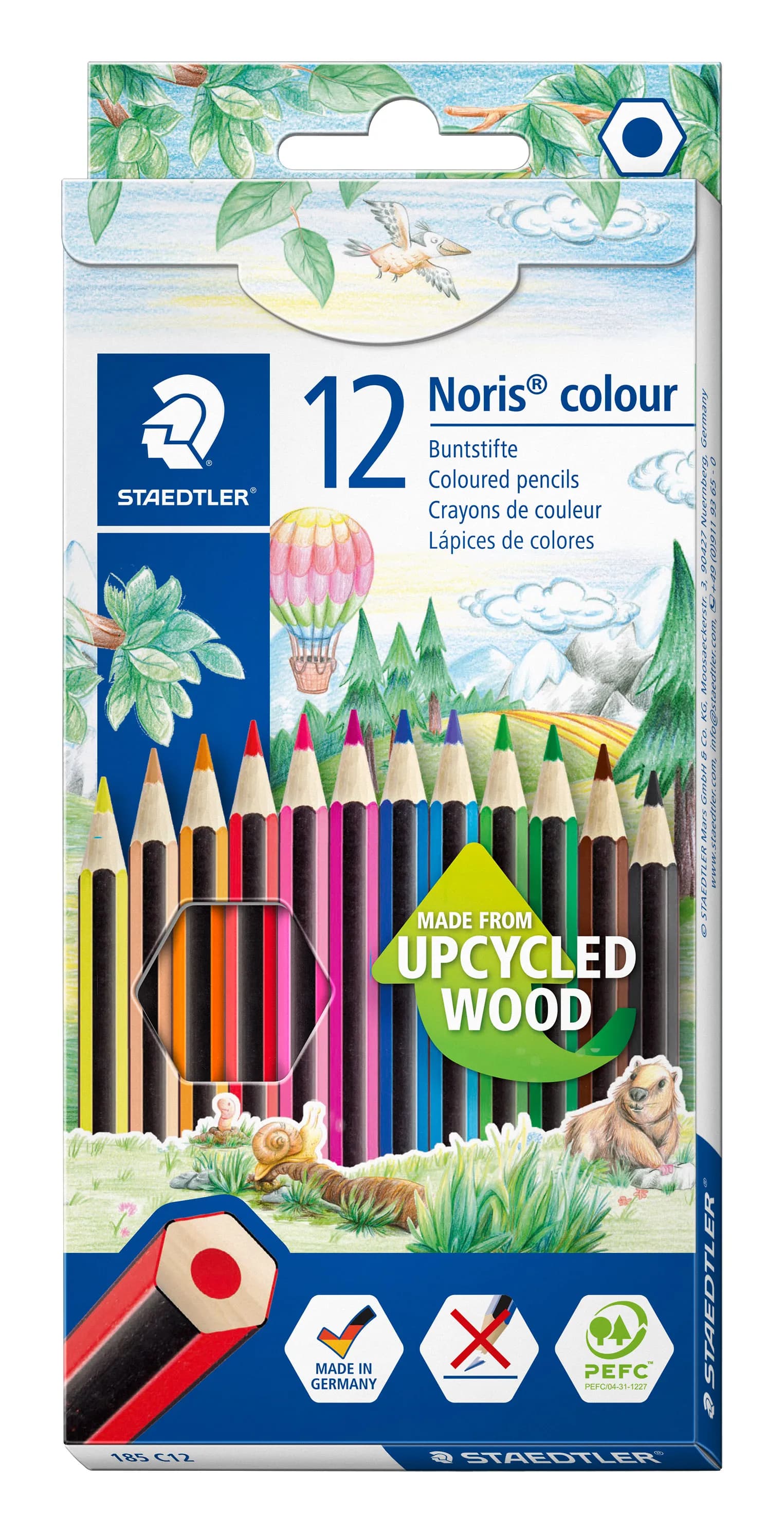 Coloured pencil Noris Colour ass (12)