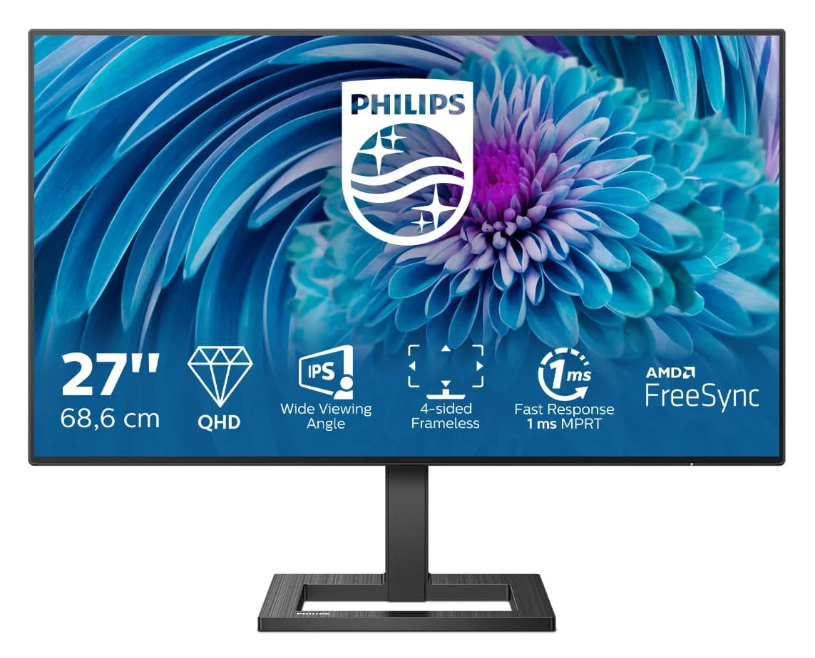 Philips E-Line 275E2FAE/00 27" QHD, IPS -näyttö