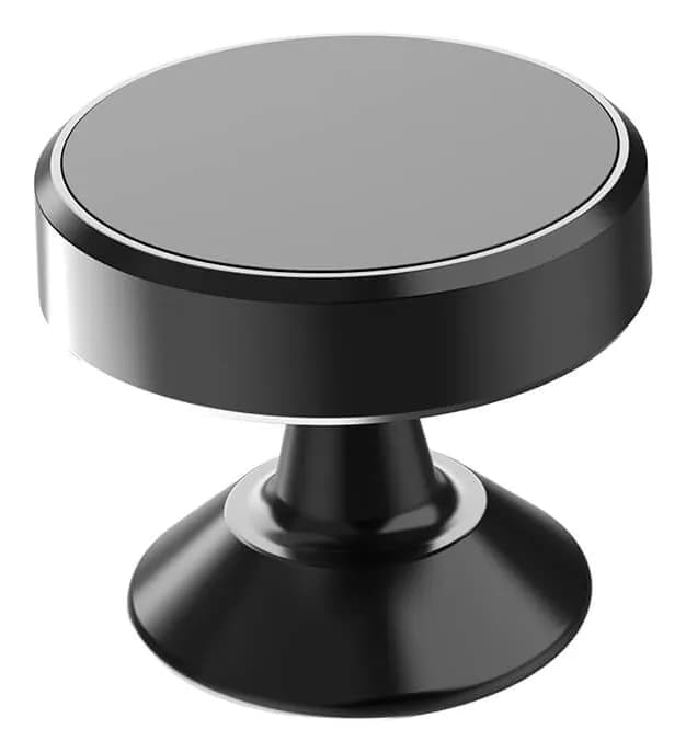 GEAR Mobile Holder Magnetic Black Puck with self-adhesive tape