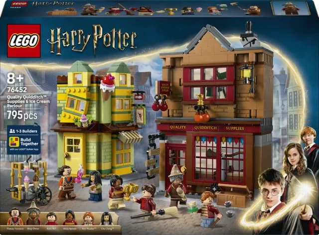 LEGO Harry Potter Hienoja huispausvarusteita ja jäätelöbaari 76452