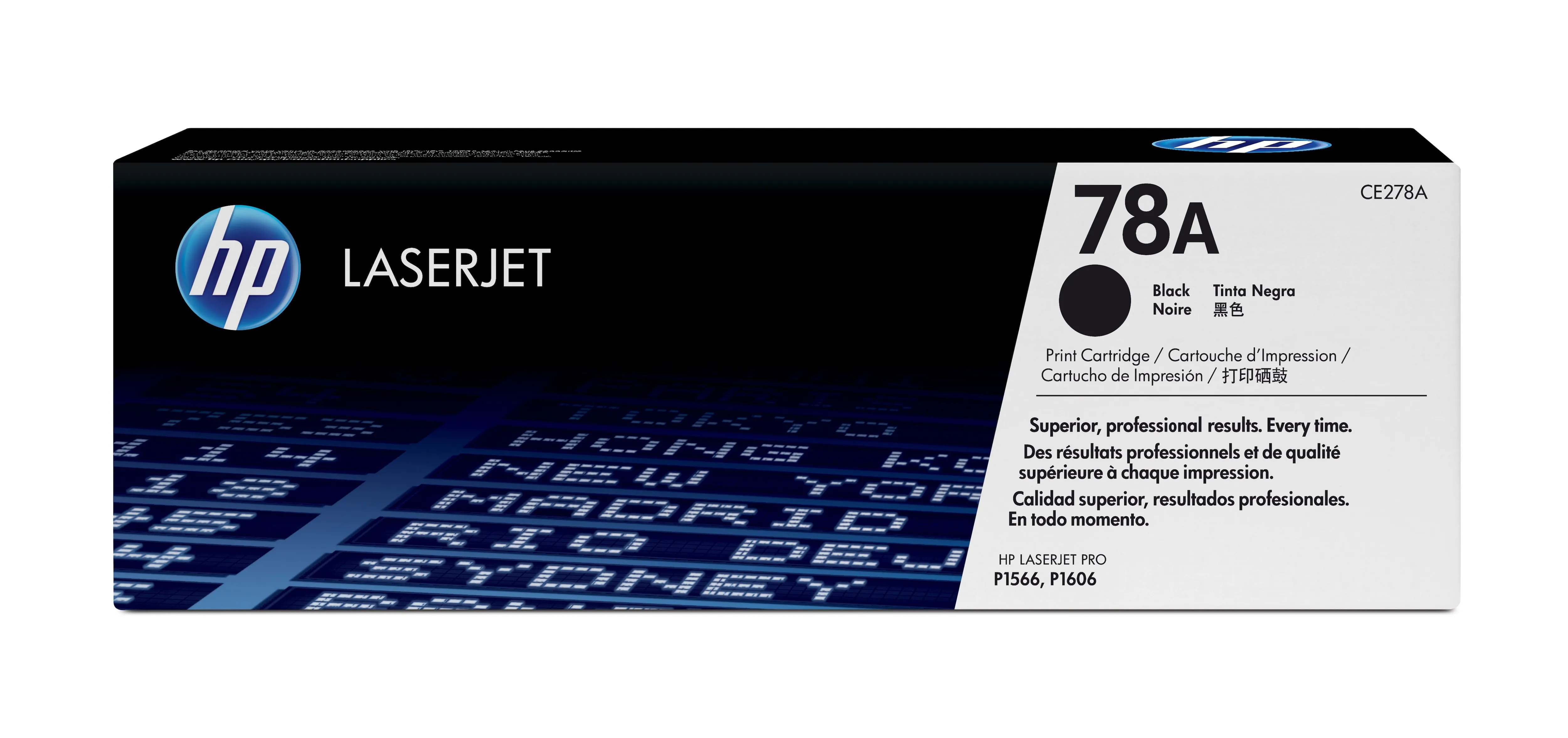 HP CE278A -laservärikasetti, musta