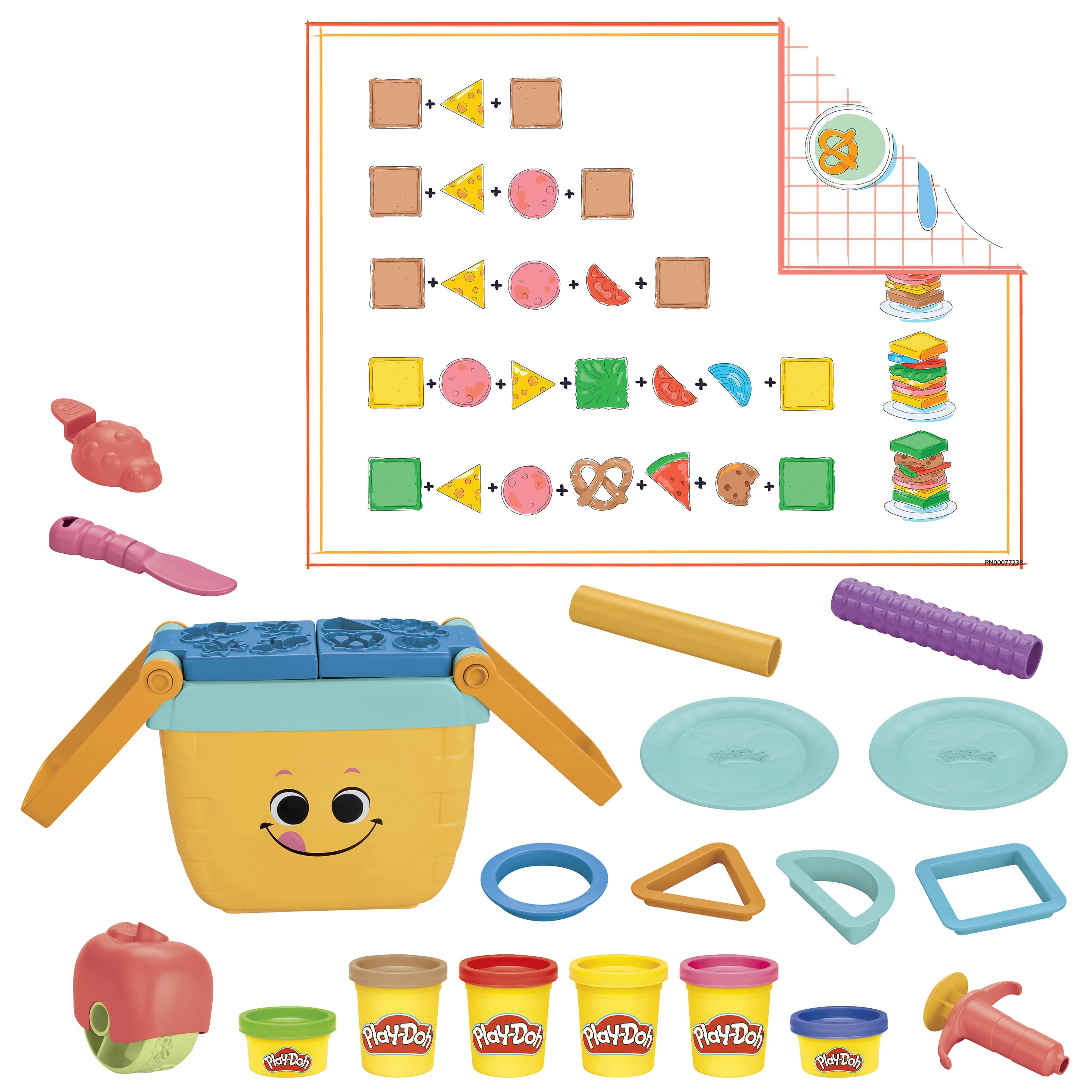 Play-Doh Playset Picnic Shapes Starter Set