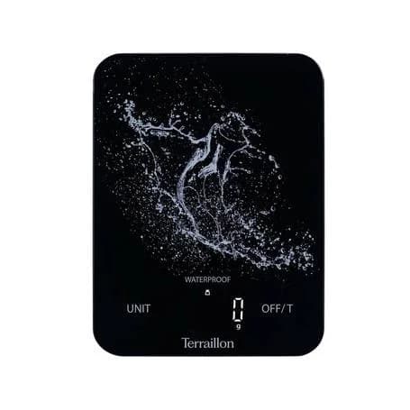Terraillon Aqua Resist Ladattava USB-C -keittiövaaka, 8kg