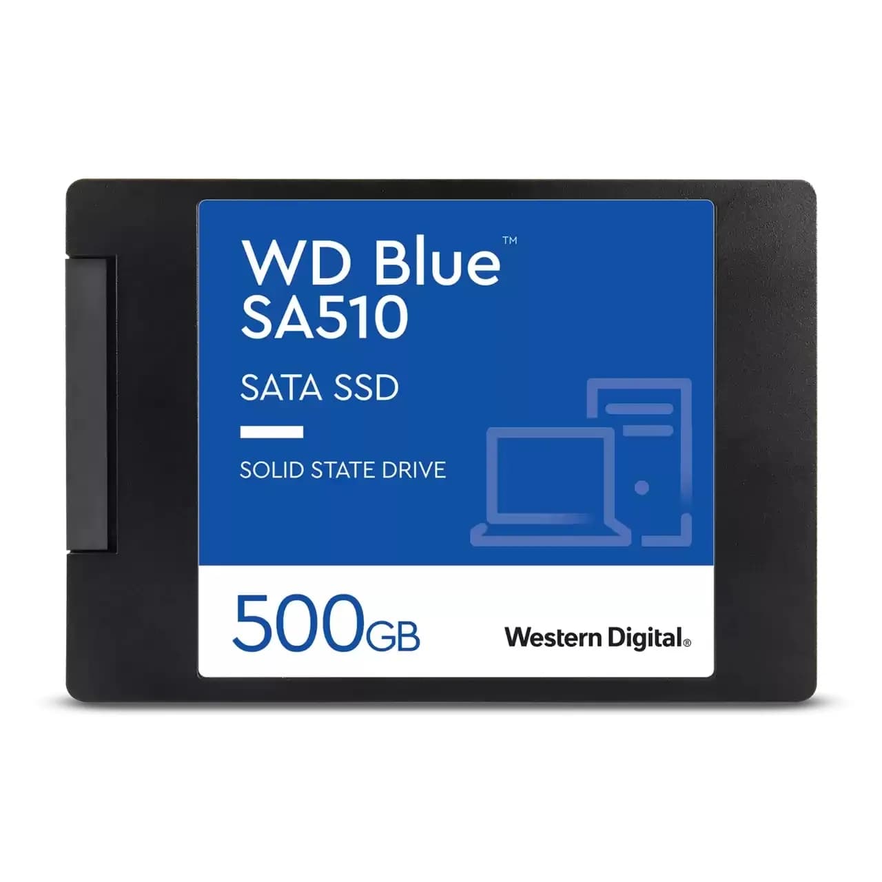 WD Blue SA510 500 Gt 2,5" SATA -SSD-levy