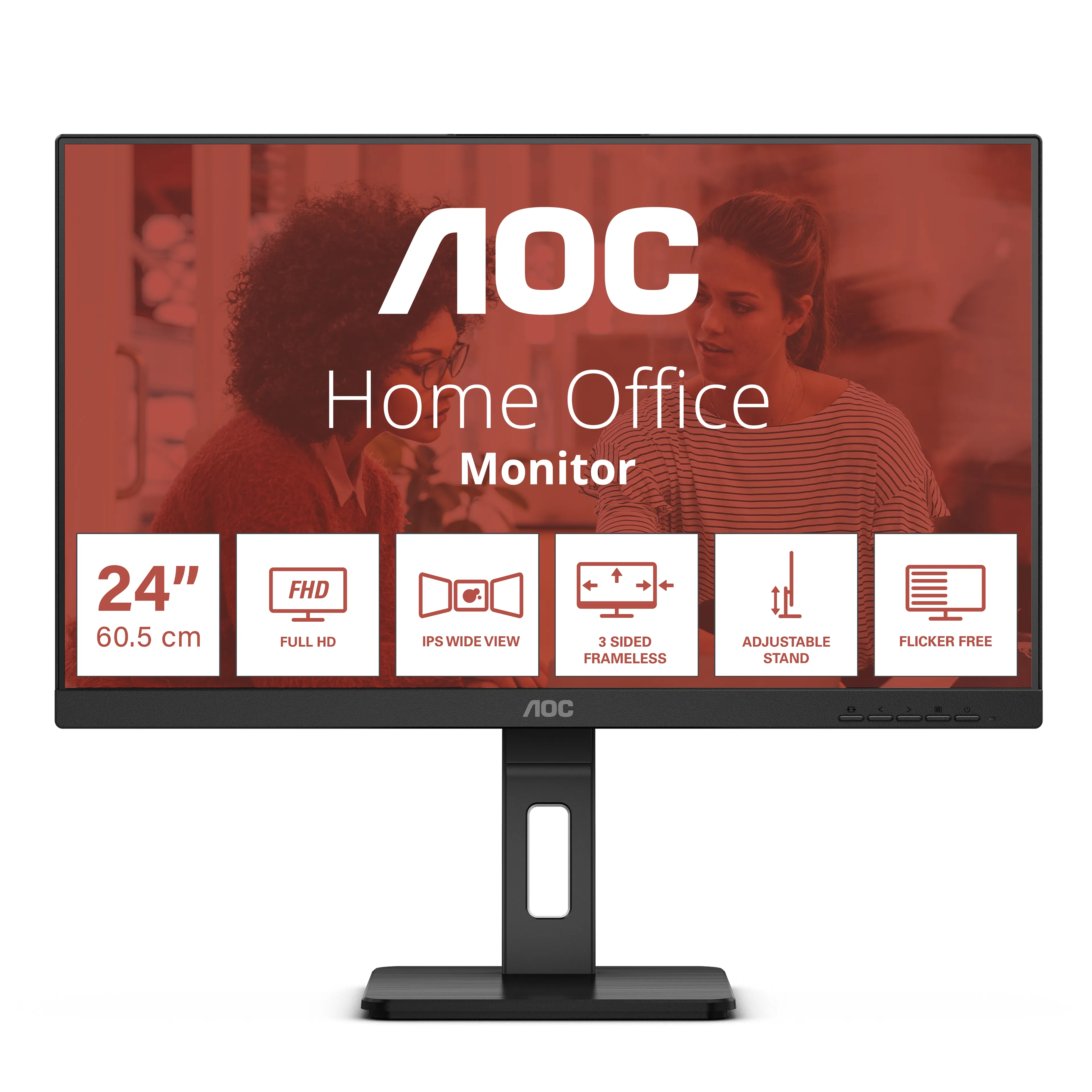 AOC 24E3QAF 23.8" Full HD, IPS -näyttö