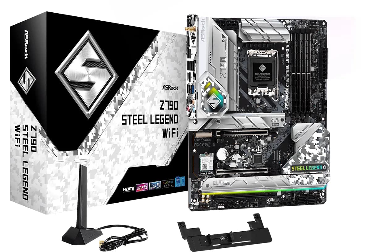 ASRock Z790 Steel Legend WiFi LGA 1700 ATX -emolevy
