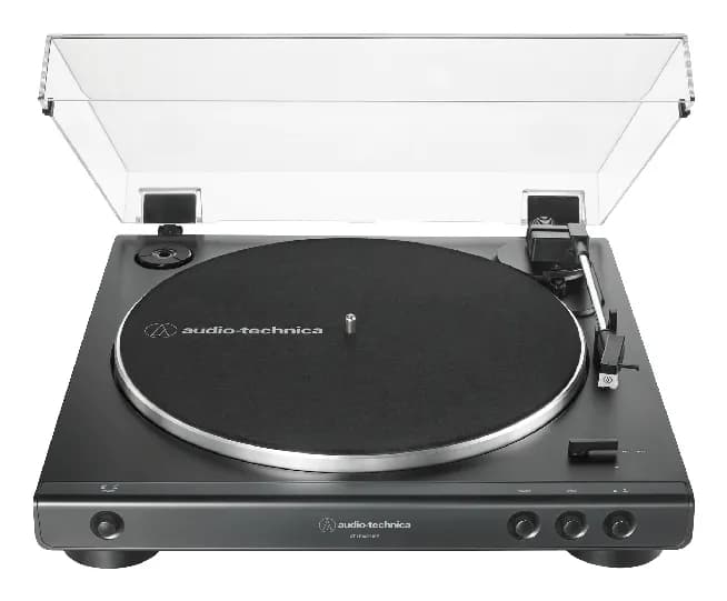 Audio-Technica AT-LP60XUSB -levysoitin, musta